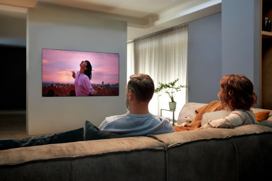 LG전자의 LG 올레드 갤러리 TV.  LG전자 제공
